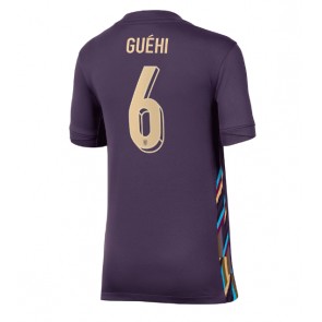 Inglaterra Marc Guehi #6 Segunda Equipación Mujer Eurocopa 2024 Manga Corta